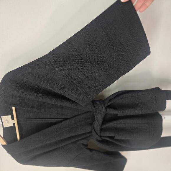 LOFT Women's Black Belted Kimono Jacket M/L - Picture 2 of 5